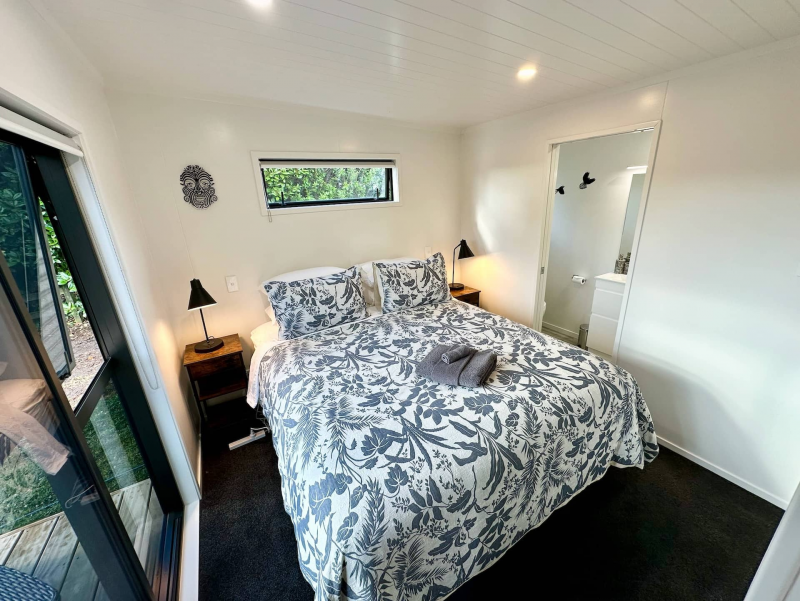 Bedroom with king sized bed