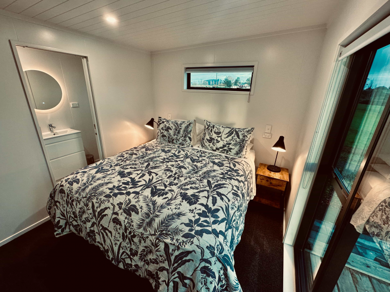 Bedroom with king sized bed