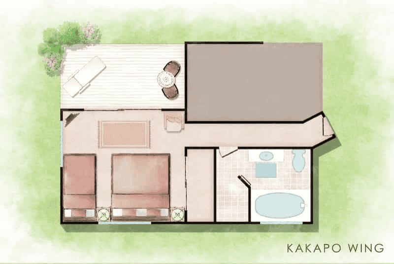 Kakapo Wing floor plan