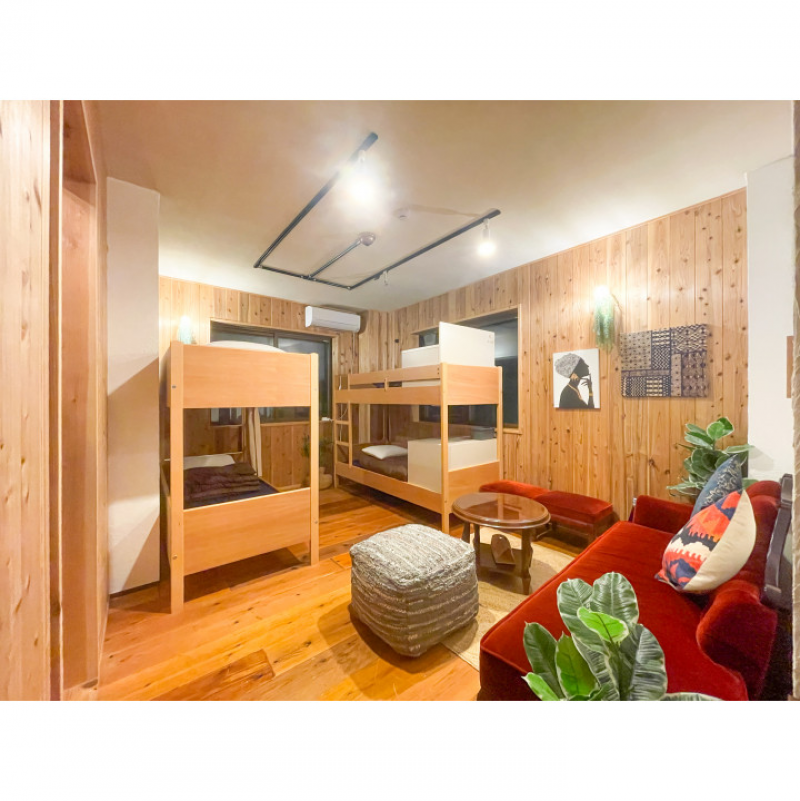 女性専用ドミトリールーム