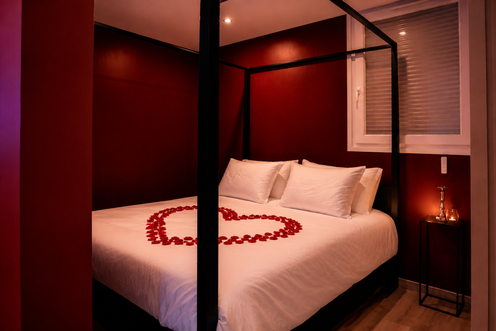 Suite 50 Nuances à Rouen — ambiance tamisée et sensuelle