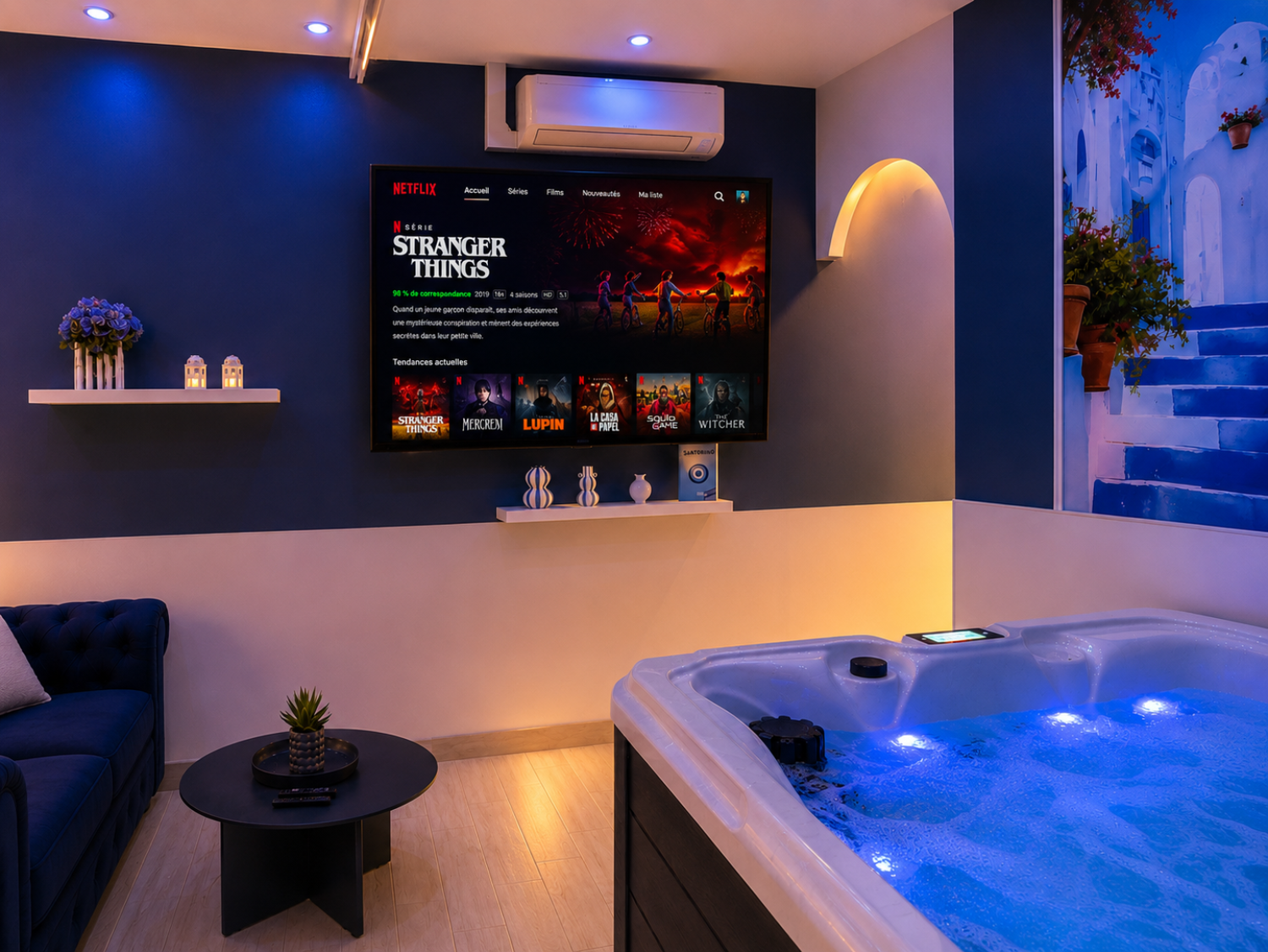 Suite Santorini &mdash; Rive Droite